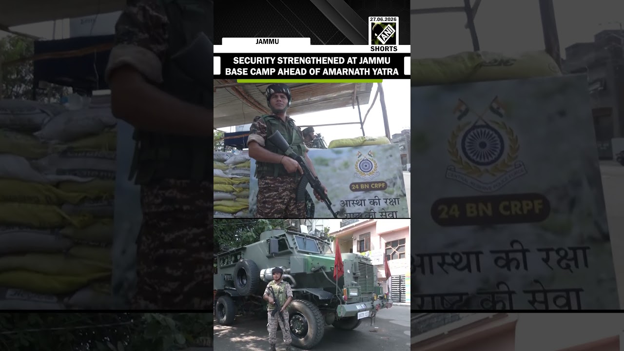 Security intensified at Yatri Niwas Jammu base camp ahead of Amarnath Yatra