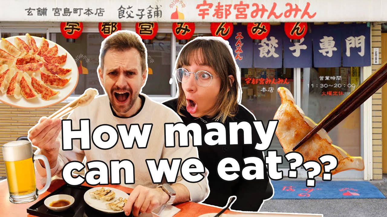 Trying the BEST Dumplings in Japan&rsquo;s Gyoza Capital