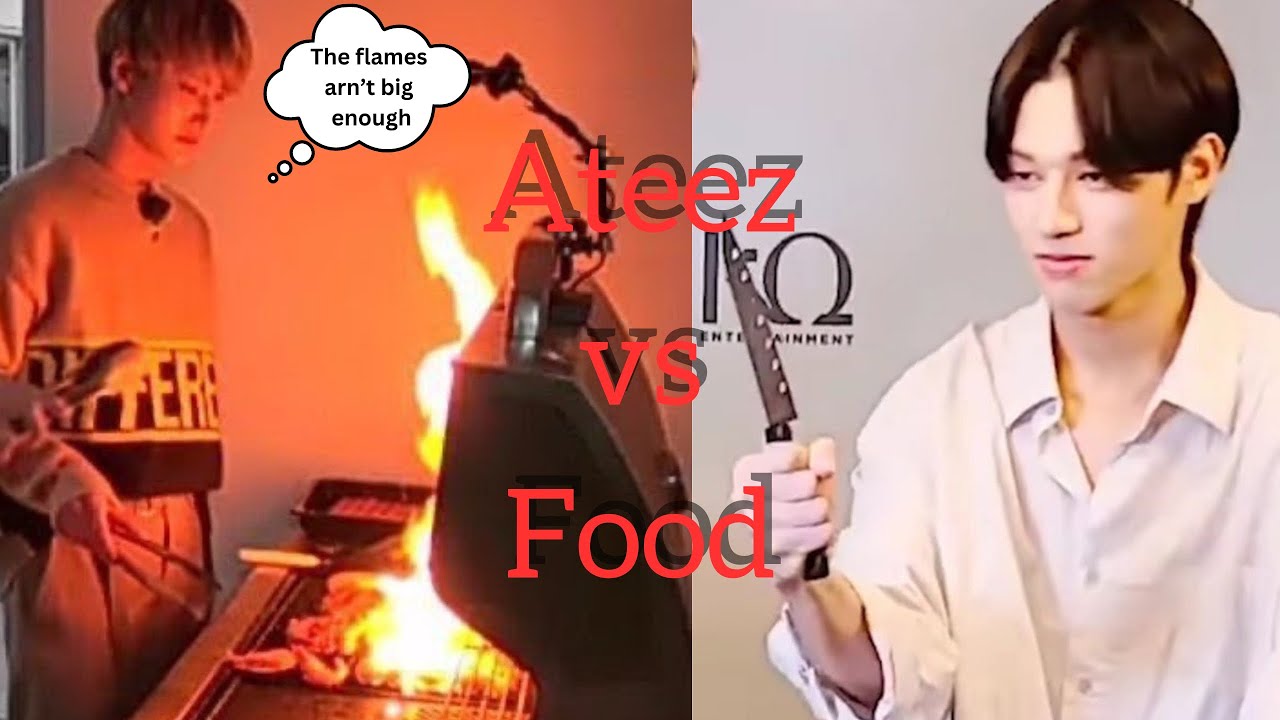Ateez eating moments | Ateez mukbang | eat with Ateez pt.1