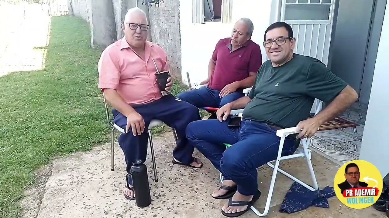 Com Pr Antonio Mendes e Laerte Jordão na Assembleia de Deus Salto Caveiras Lages SC 