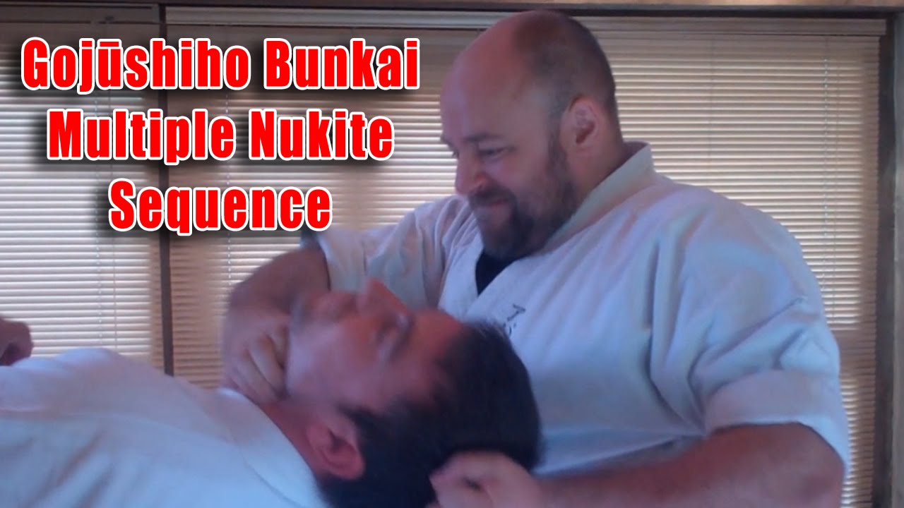Practical Kata Bunkai: Gojushiho Multiple Nukite Sequence