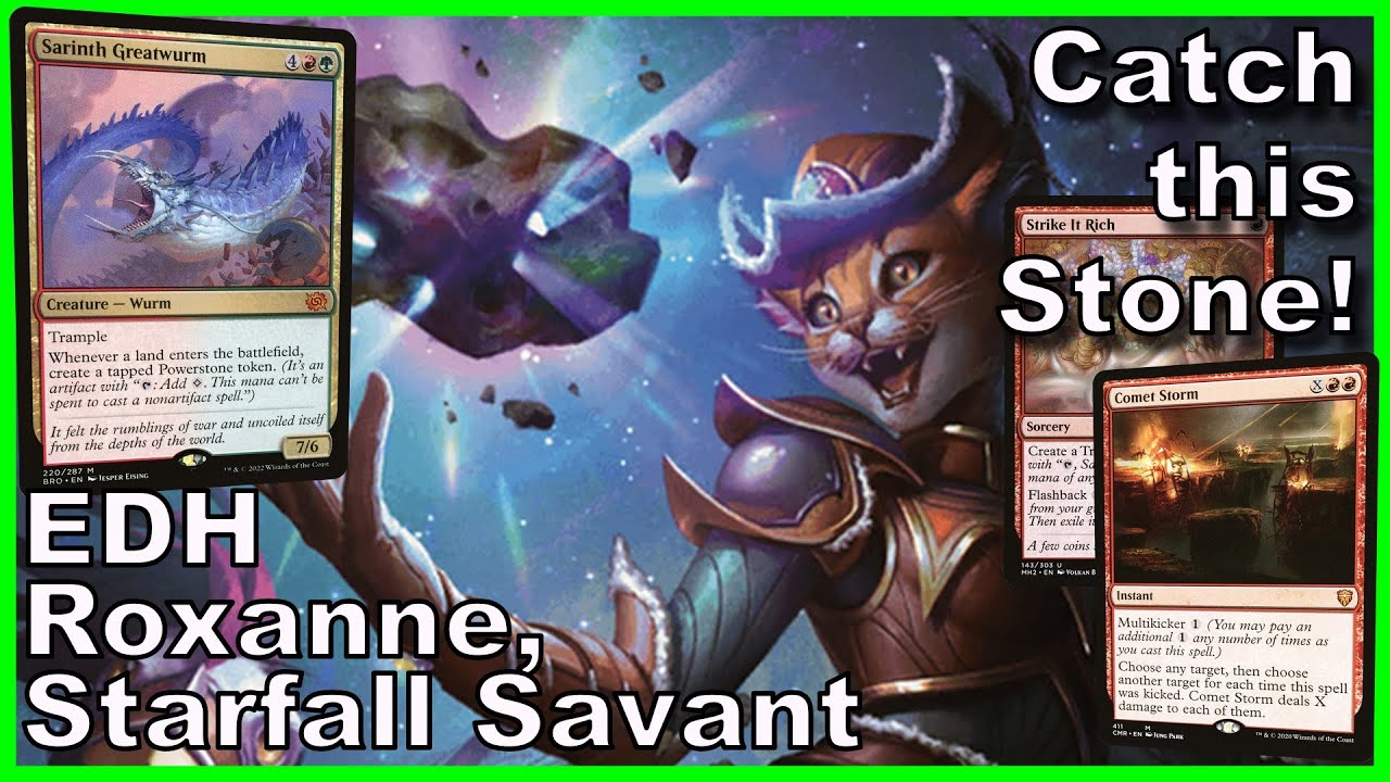 Roxanne, Starfall Savant EDH Deck Tech | Magic the Gathering