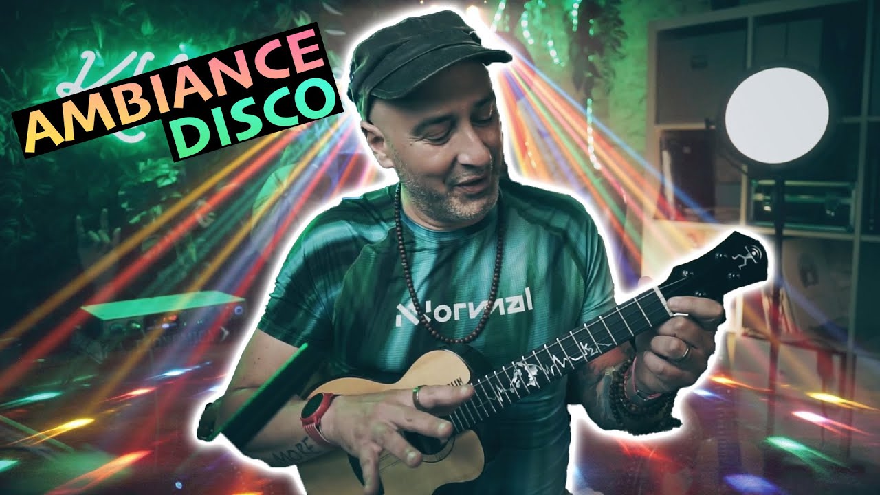 Crée une ambiance DISCO avec ton Ukulélé ! (Daft Punk aurait pu utiliser ce plan !)