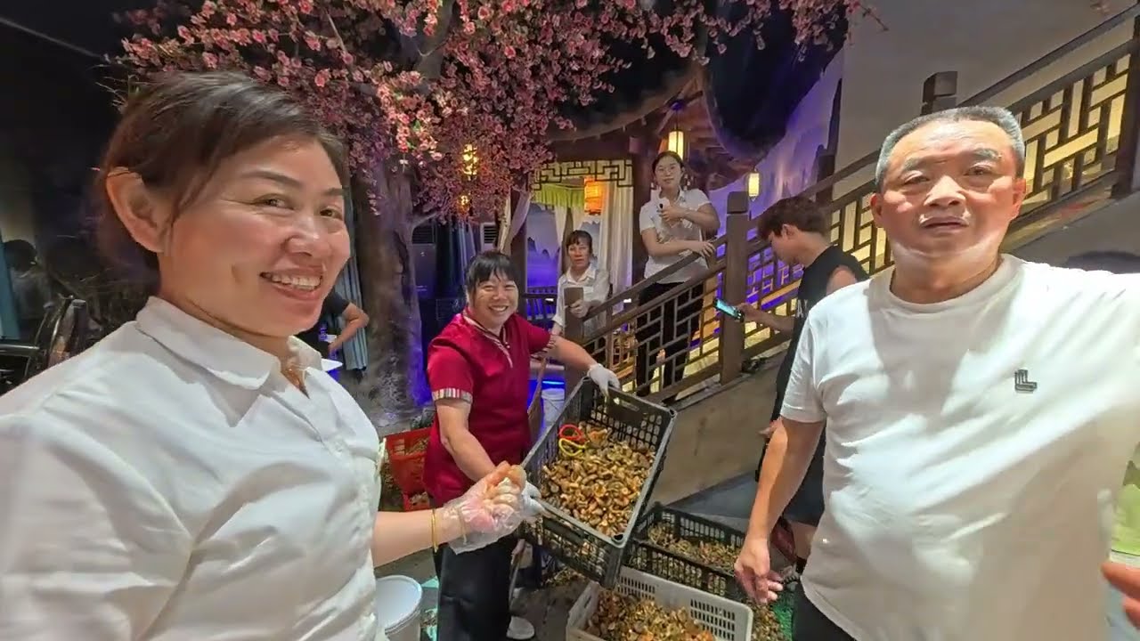 Telling chinese anties they are beautiful and these happen