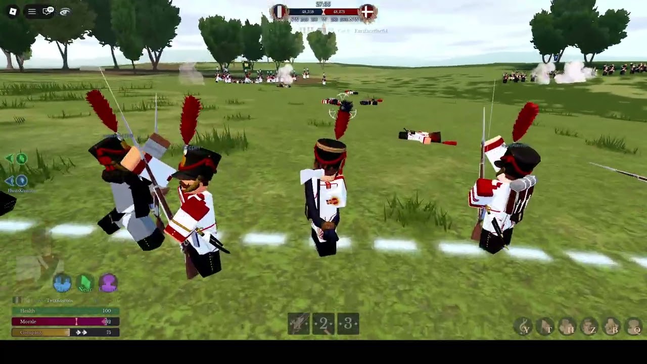 Roblox Napoleonic Wars I Saxony vs Denmark
