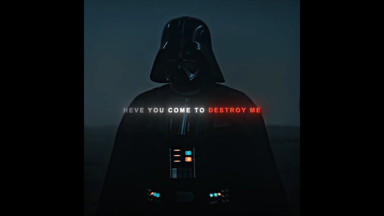 Darth Vader Edit- [ Then you will die ]-Skyfall beats apogee slowed #darthvader  #edit #aftereffects