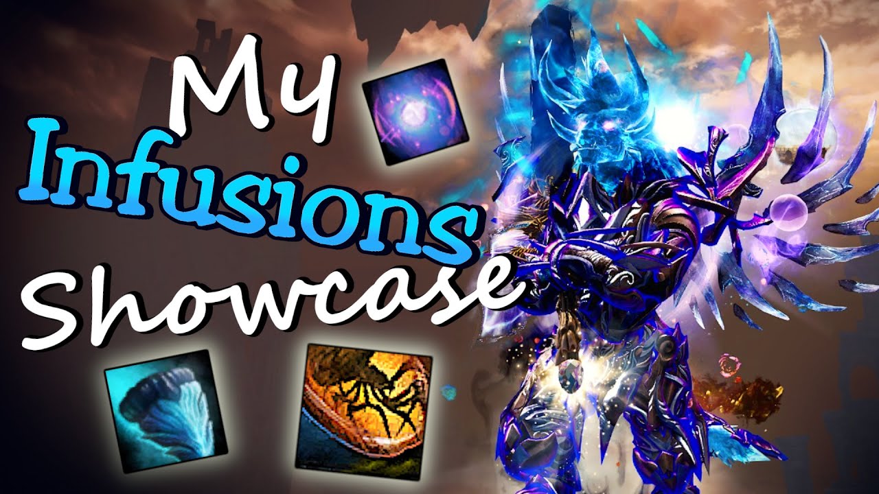 Guild Wars 2 - My Infusions Showcase - 2020/2021 Fashion Wars in GW2! | JessTheStardustCharr