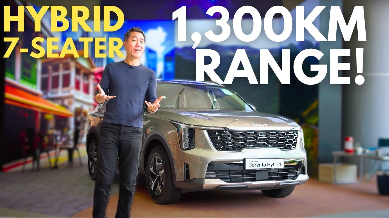 Обзор гибридного Kia Sorento 2024 года: новый дизайн, 7 мест, запас хода 1300 км! | MrChia SG