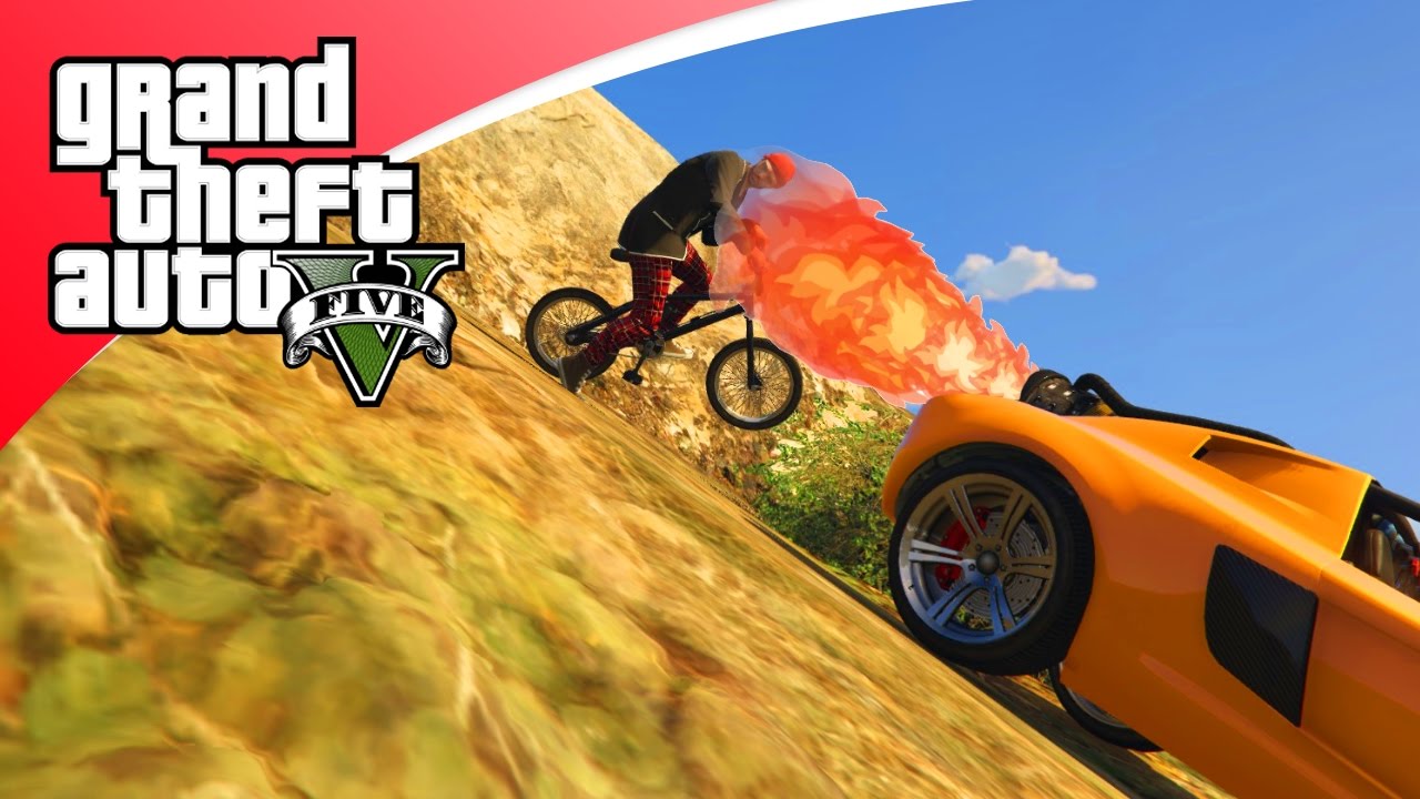 GTA V Freeroam - BMX LANCEREN MET ROCKET VOLTIC! (GTA 5 Online)