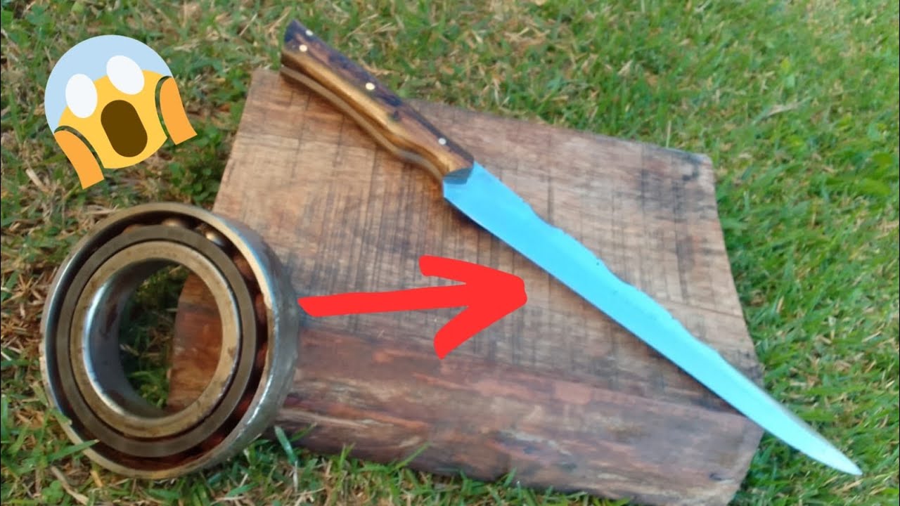 Língua de chimango forjada  10 polegadas (video completo)
