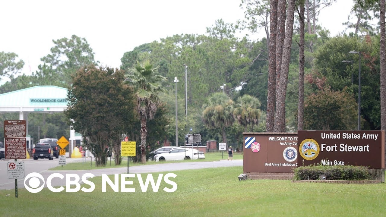 Officials give update on shooting at Fort Stewart Army base in Georgia | full video