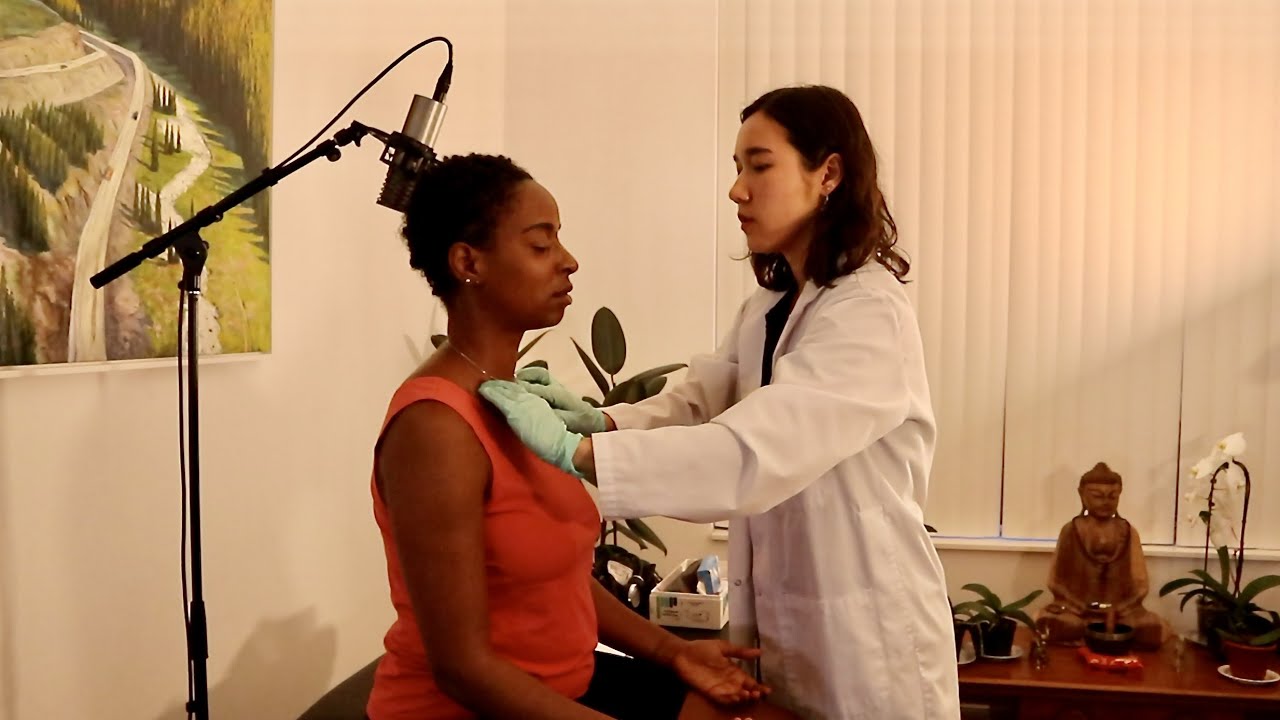 [ASMR] Head to Toe Assessment with Jessica and Baby (Real Person Medical Roleplay, Physical Exam)