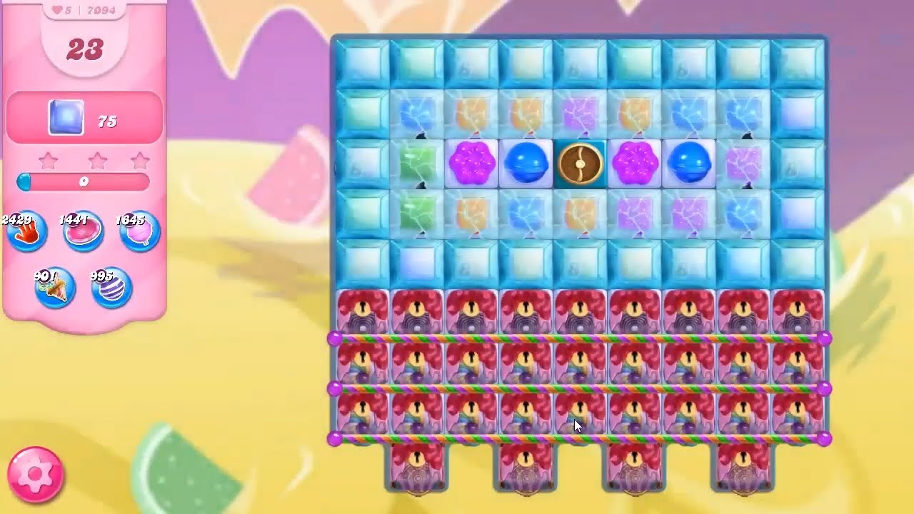 Candy Crush Saga LEVEL 7094 NO BOOSTERS
