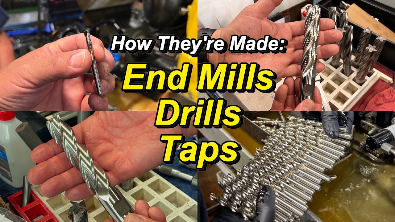 How are Drills, Taps & End Mills Made? Greenfield Industries Factory Tour
