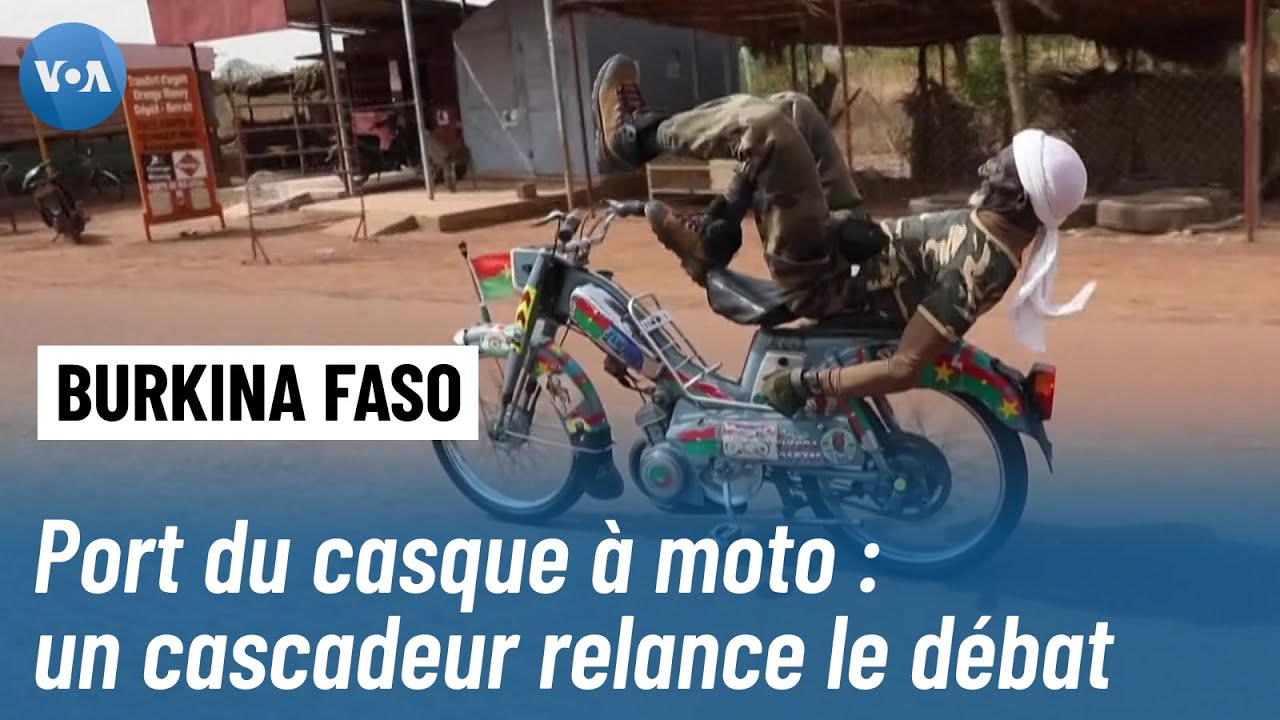 Un cascadeur à moto relance le débat sur la sécurité routière au Burkina Faso