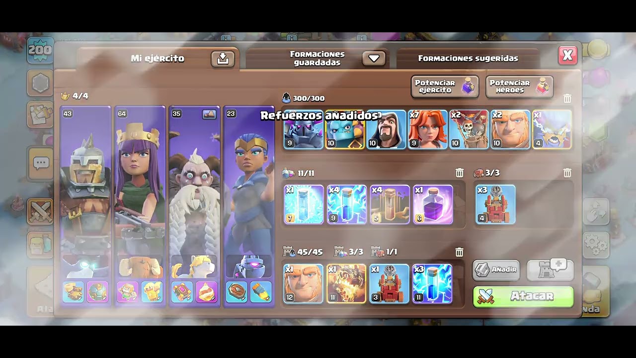 JUGANDO CLASH OF CLANS SOY AYUNTAMIENTO 15