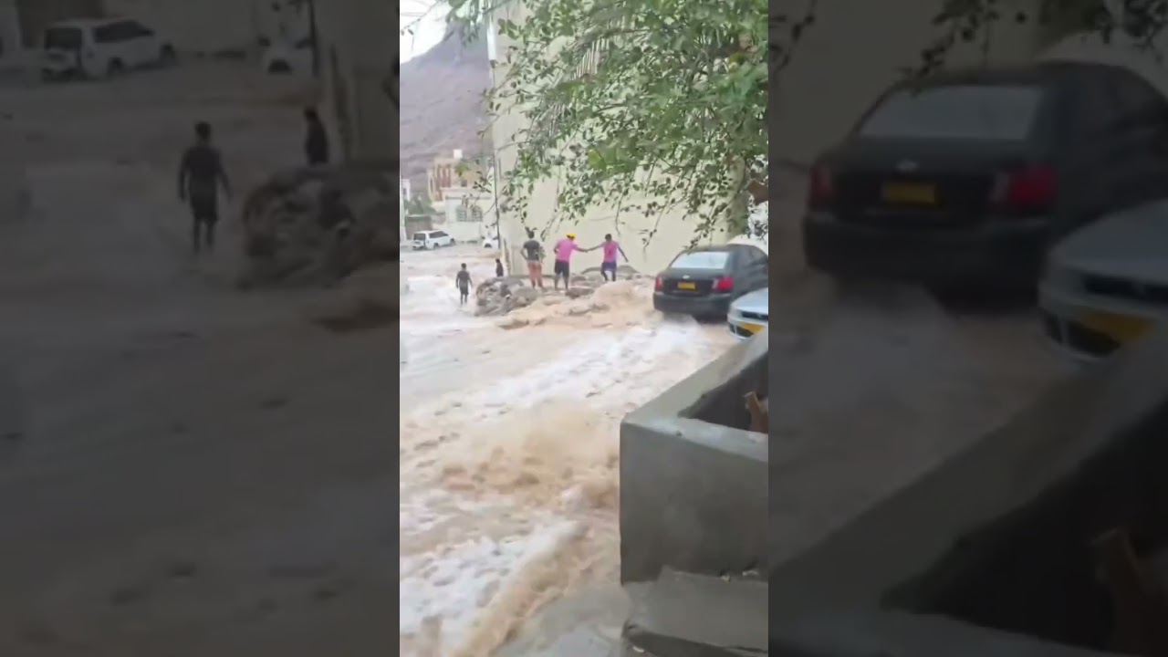 Nature's Fury: Powerful Flash Floods #viral #floods #flooding #disaster #trending #nature