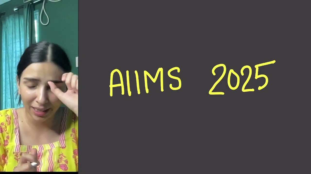 Rough Talk-Is it possible to crack AIIMS in 1 Year | NEET 2025.