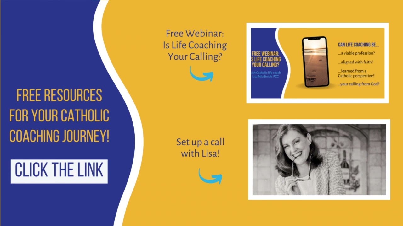Think God May Be Calling You To Become a Certified Catholic Life Coach? Here's What to Do.