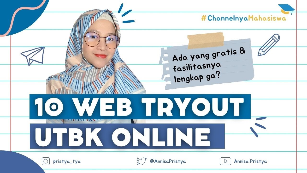 10 Situs Tryout UTBK Online & Gratis | #ChannelnyaMahasiswa