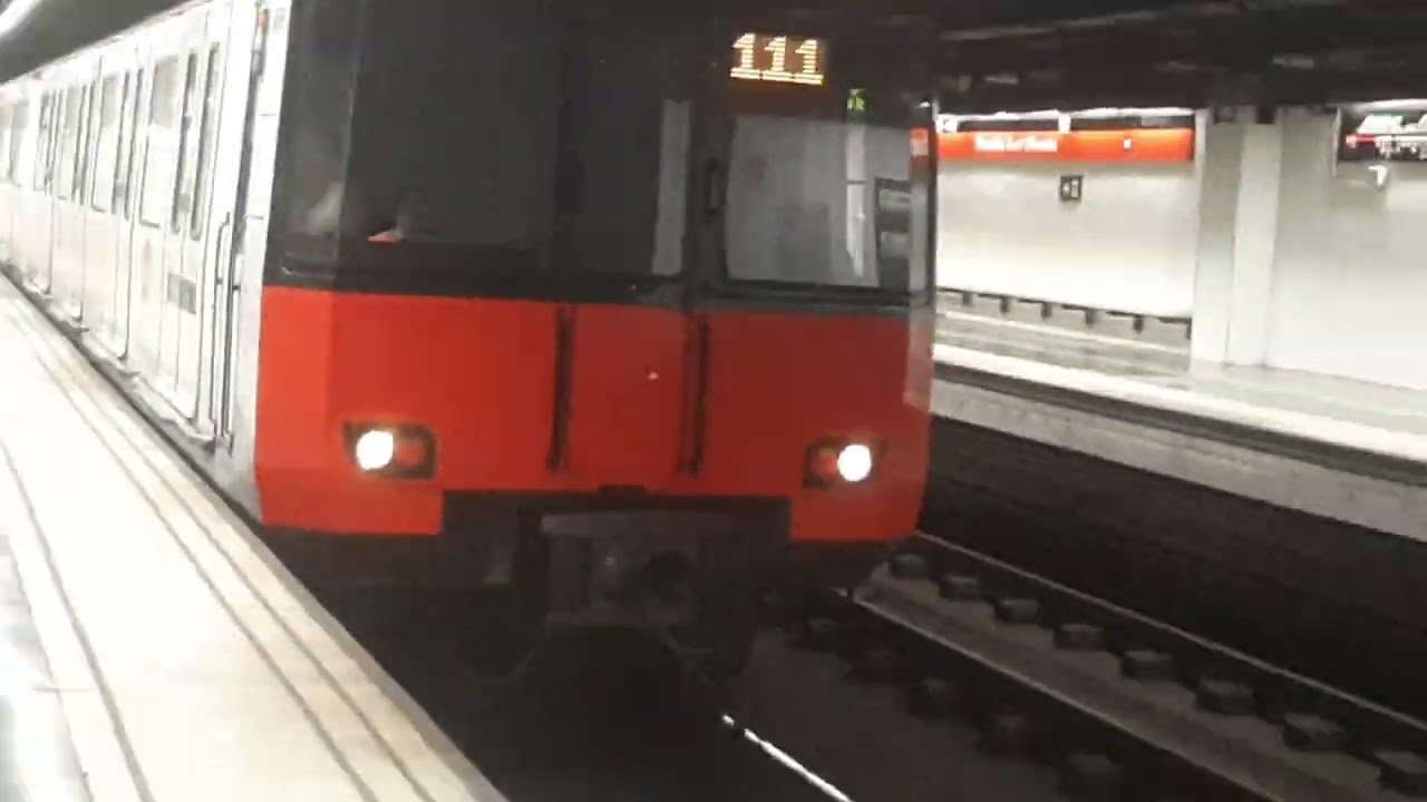 Metro de Barcelona L1 | Rambla Just Oliveras (TMB 4000-6000) y Trayecto en Serie 4085
