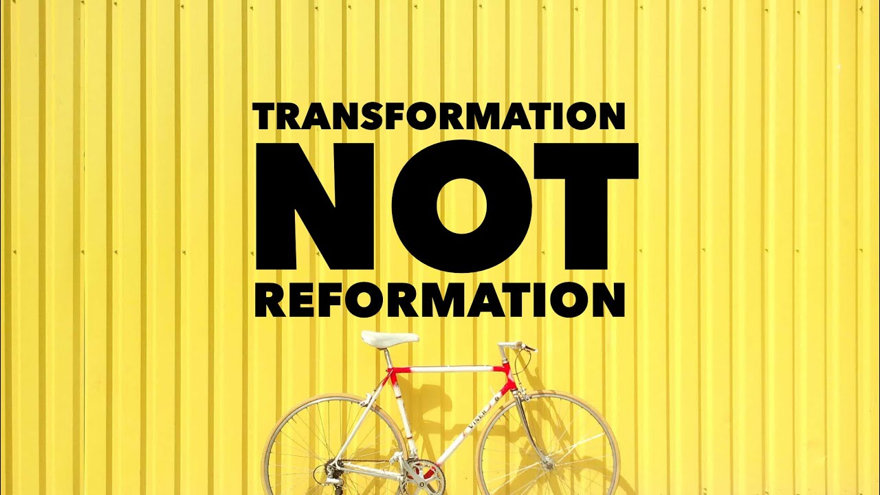 Transformation Not Reformation – Tyrell Thebeau