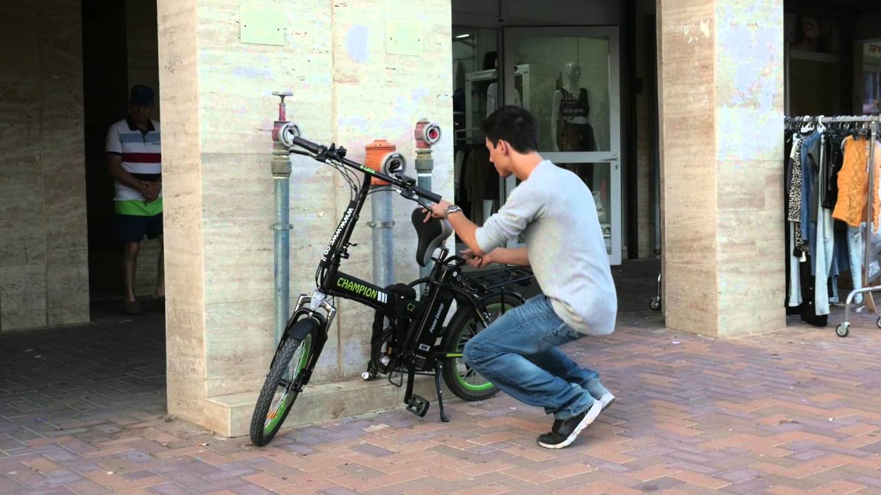 מנעול מיוחד לסוללת האופניים החשמליים B-lock (חשמליות)