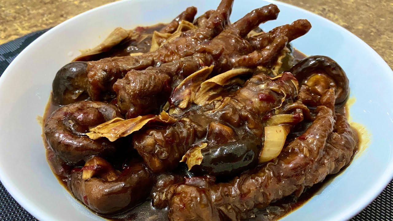 Kaki Ayam Masak kicap ala ala Chinese Style Kuah Pekat & Sedap!