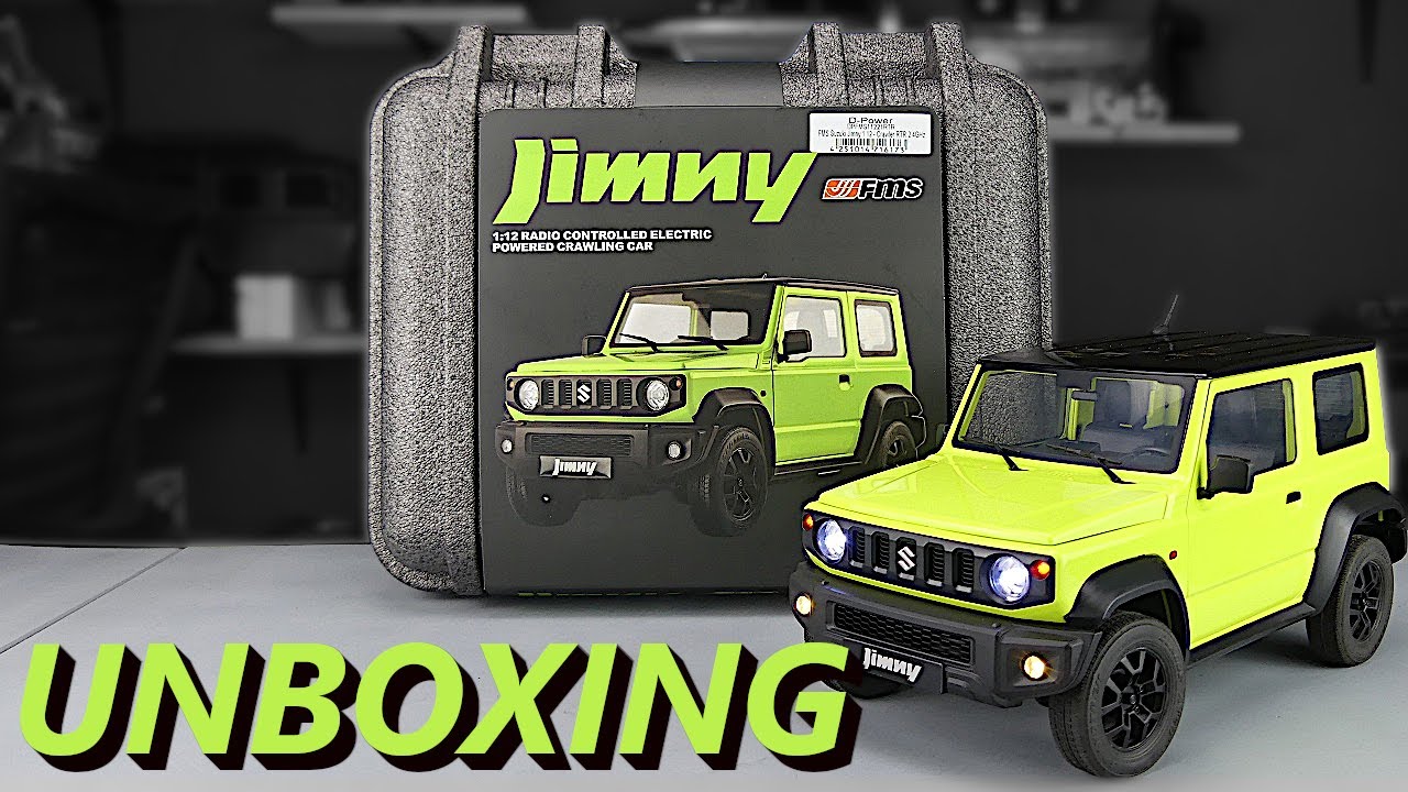🔥FMS / DPower Suzuki Jimny - Unboxing & Testfahrt deutsch🔥