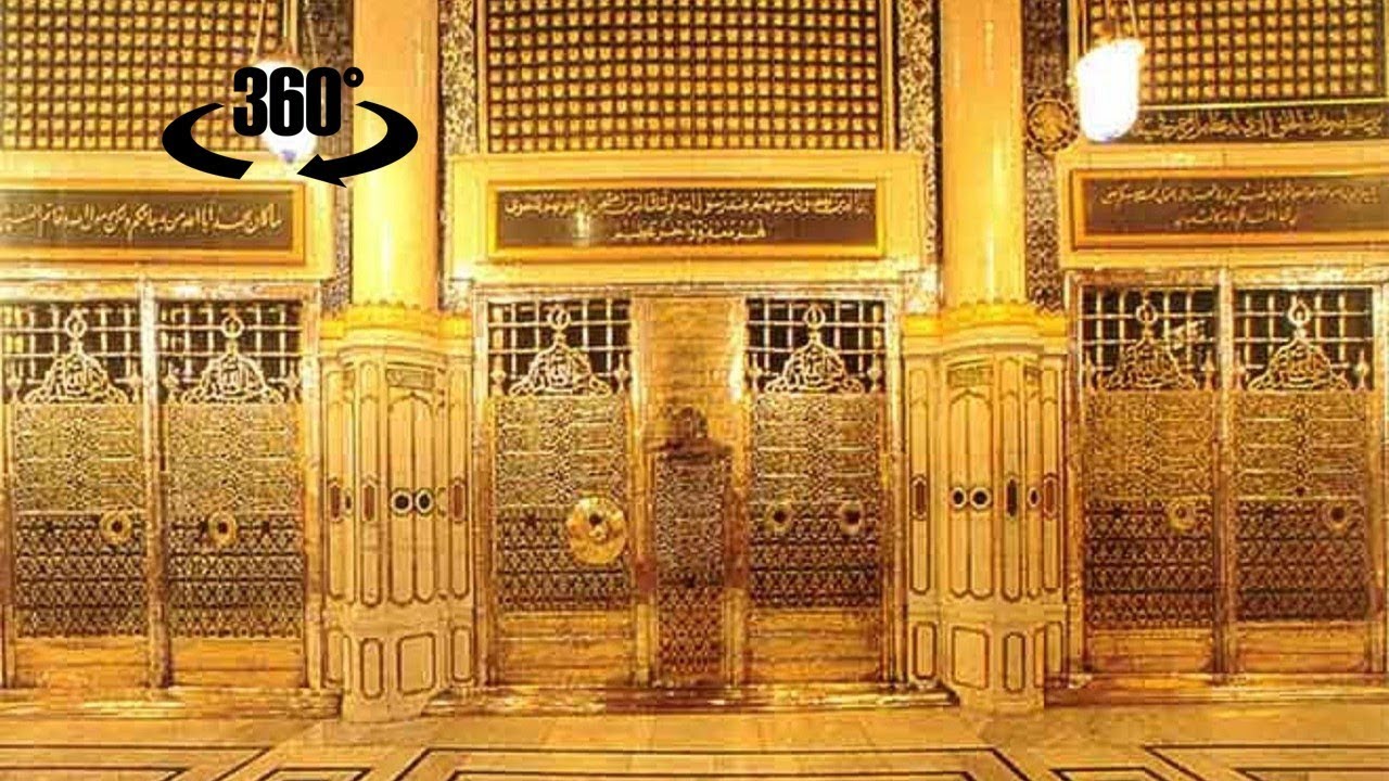 A 360 VR tour around the Roza Mubarak in Medina