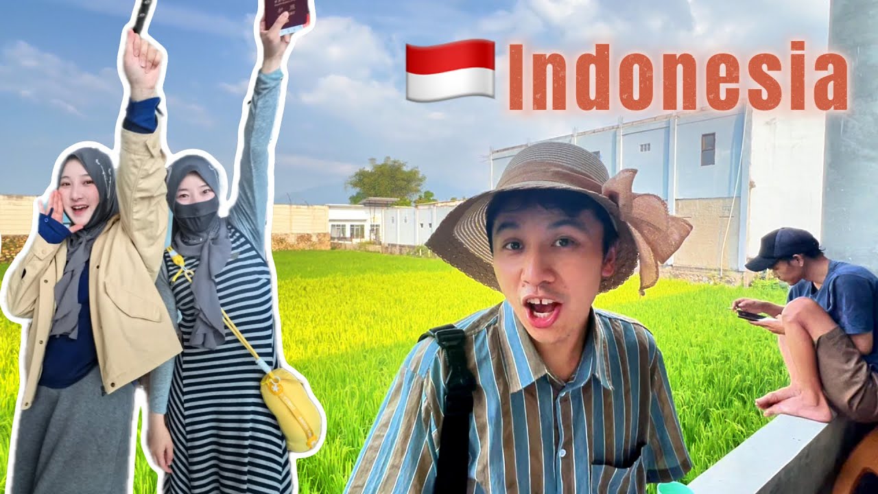 🇨🇳Chinese muslim girls first time go to Indonesia🇮🇩