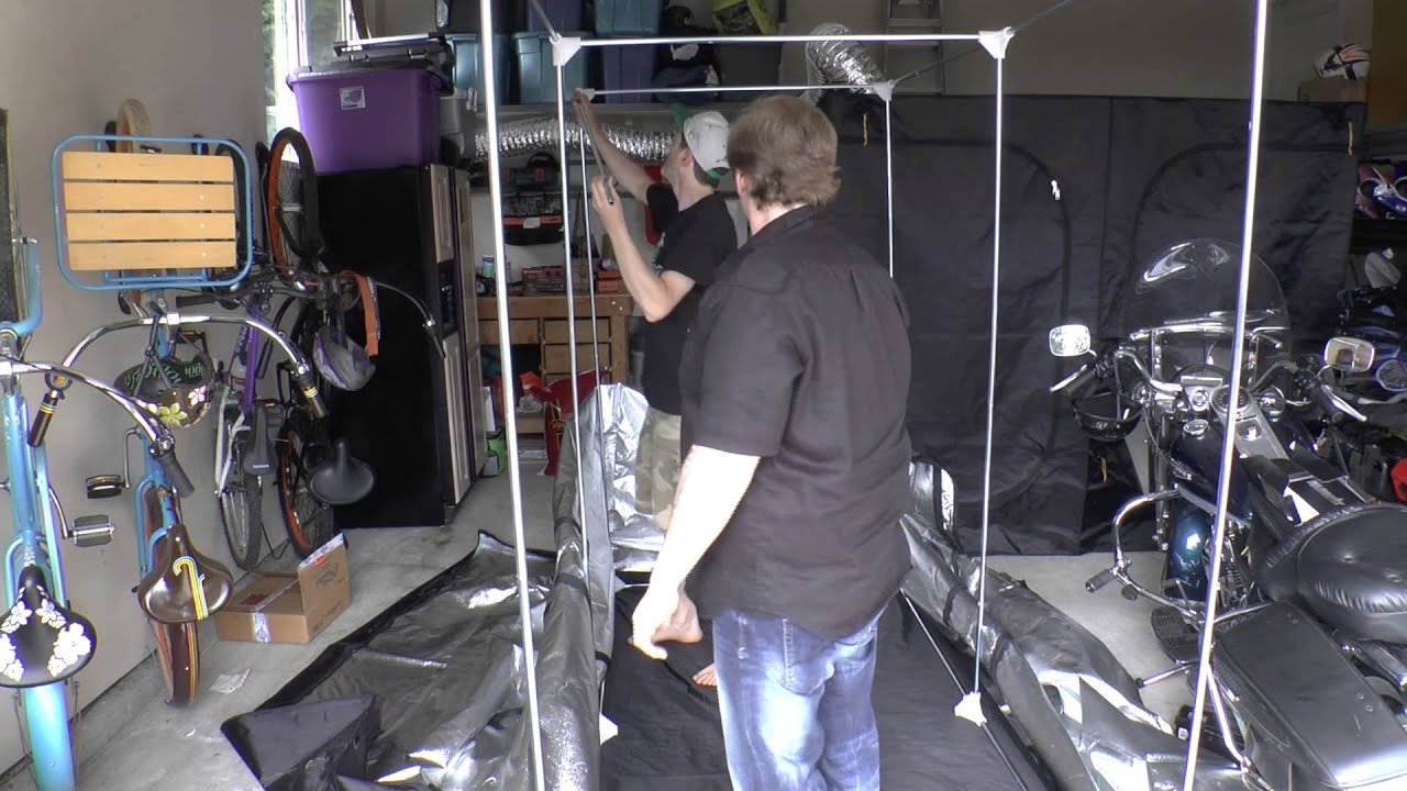 Puff wednesday Part III building a grow tent