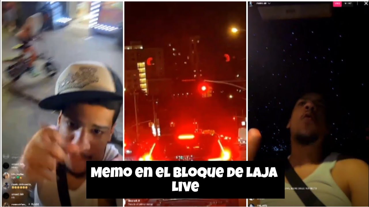 LIVE DE MEMO: SE METIO AL BLOQUE DE LAJA.