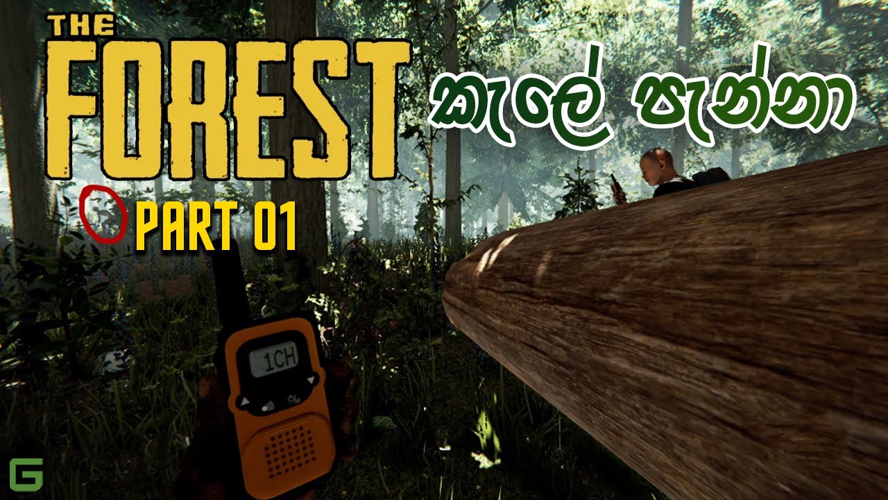 කැලේ පැන්නා | The Forest - Sinhala Gameplay | Part 1