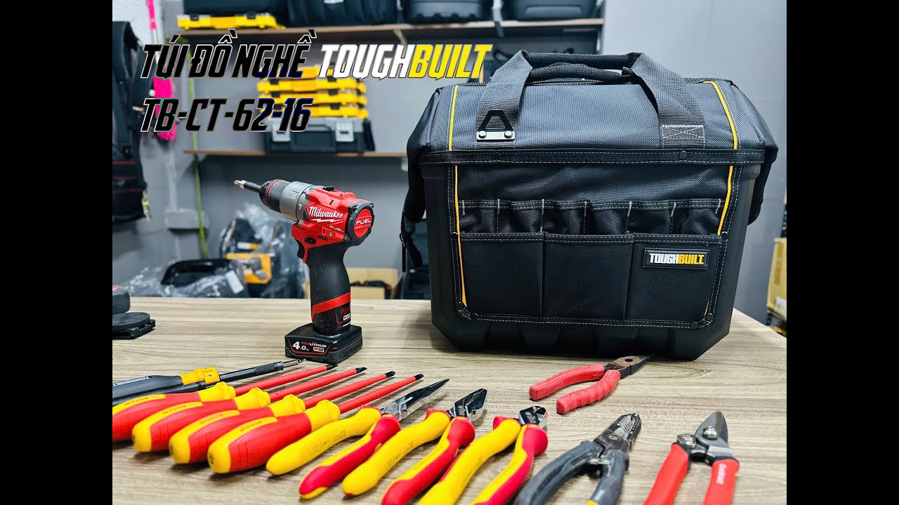 Túi đồ nghề ToughBuit TB-CT-62-16 - Liên hệ: 0393449374 (Zalo)