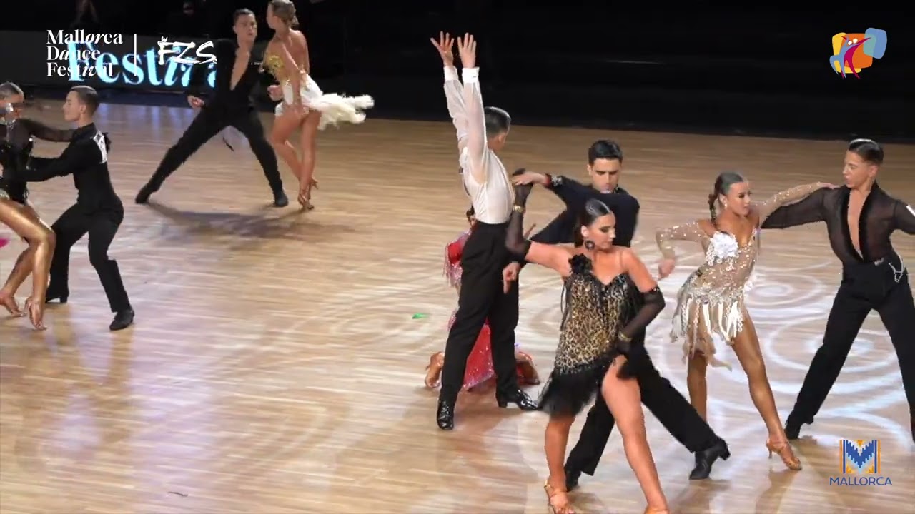 Matteo Goretti - Asia Vitale, ITA | Rumba | 1st Round  of the 2025 WDSF Open Youth Latin