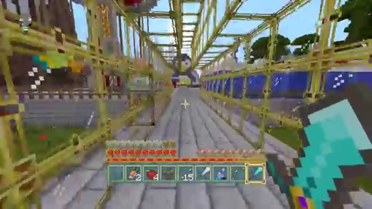 Minecraft Xbox- Zoo Hunger Games