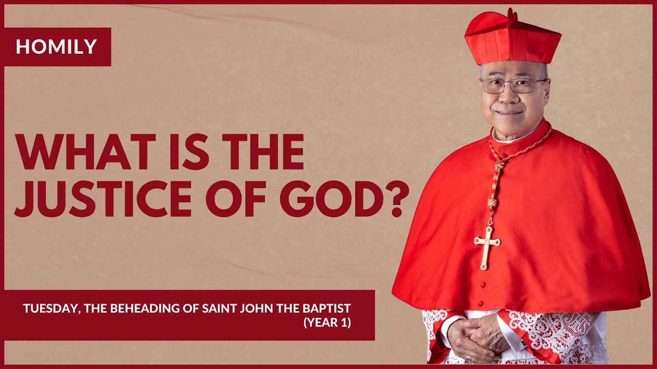 Что такое справедливость Божия? — Уильям Кардинал Го (Проповедь — 29 августа 2023 г.)