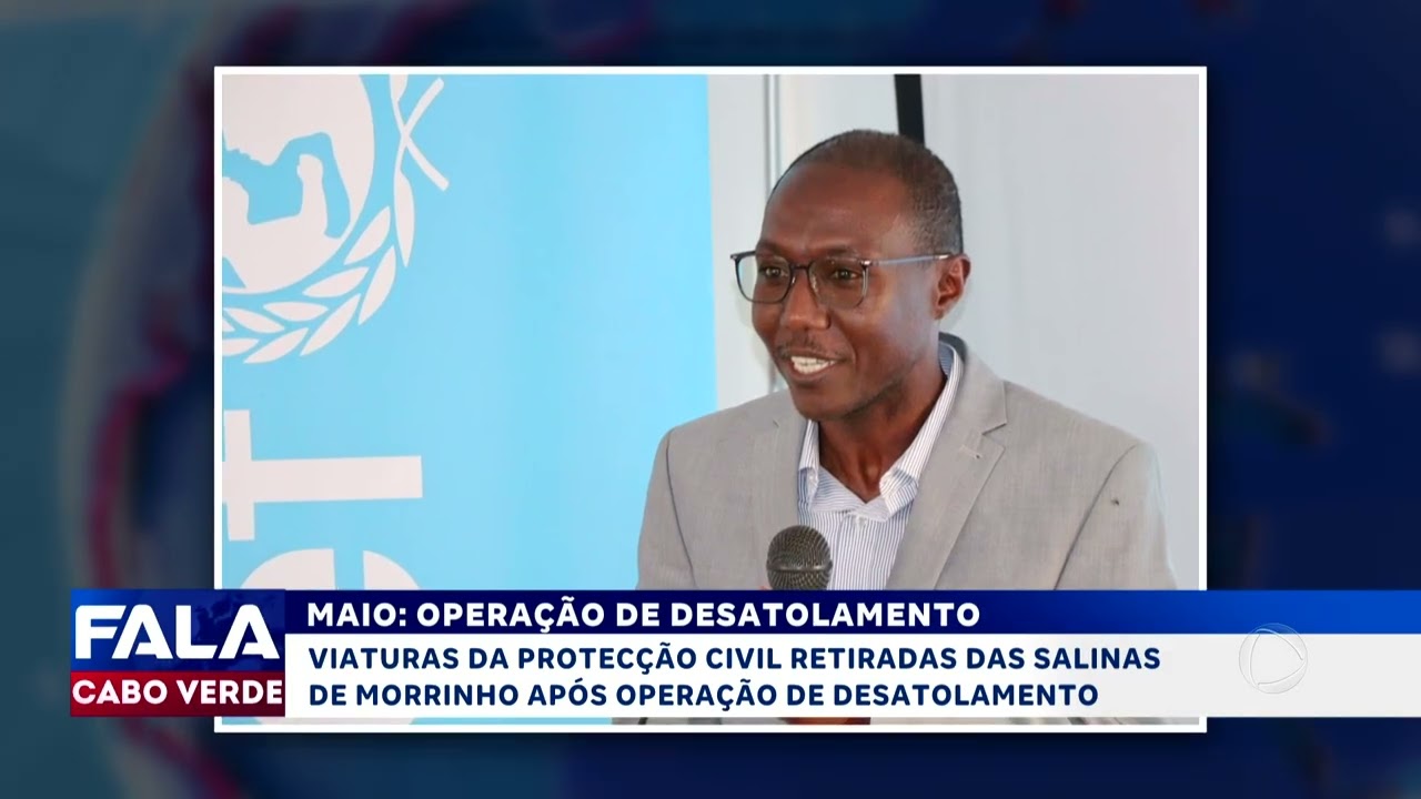 Operação de desatolamento no Maio | Fala Cabo Verde