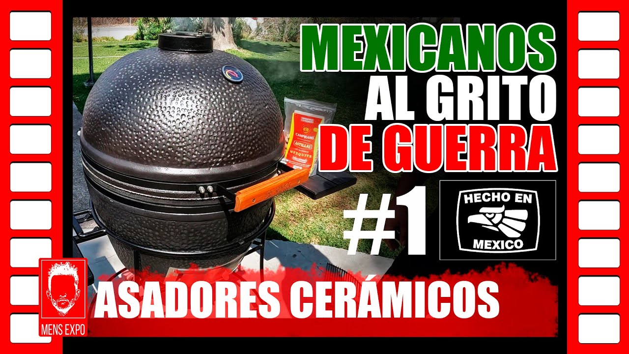 Asadores Cerámicos Onyx Kamado BBQ Hechos en México Pte.1