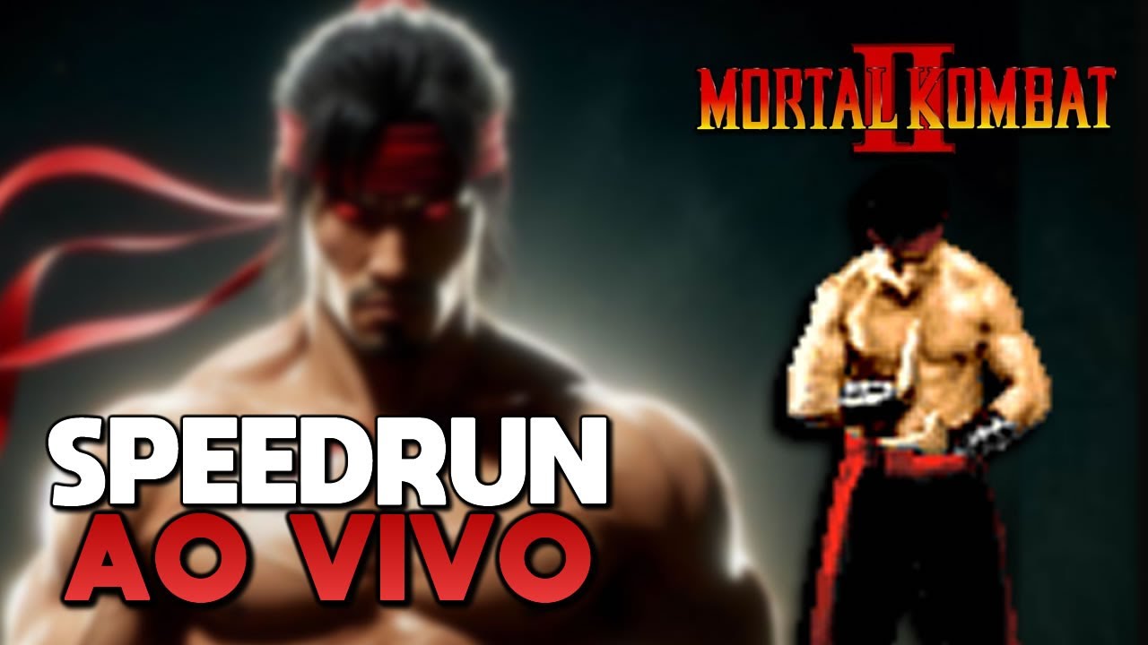 🔴FOMOS BATIDOS! RECUPERANDO O RECORDE MUNDIAL MORTAL KOMBAT 2 SPEEDRUN (LIU KANG)