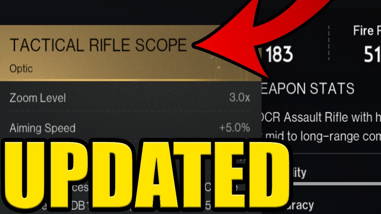ONCE HUMAN TACTICAL RIFLE SCOPE LOCATION ✅UPDATED✅