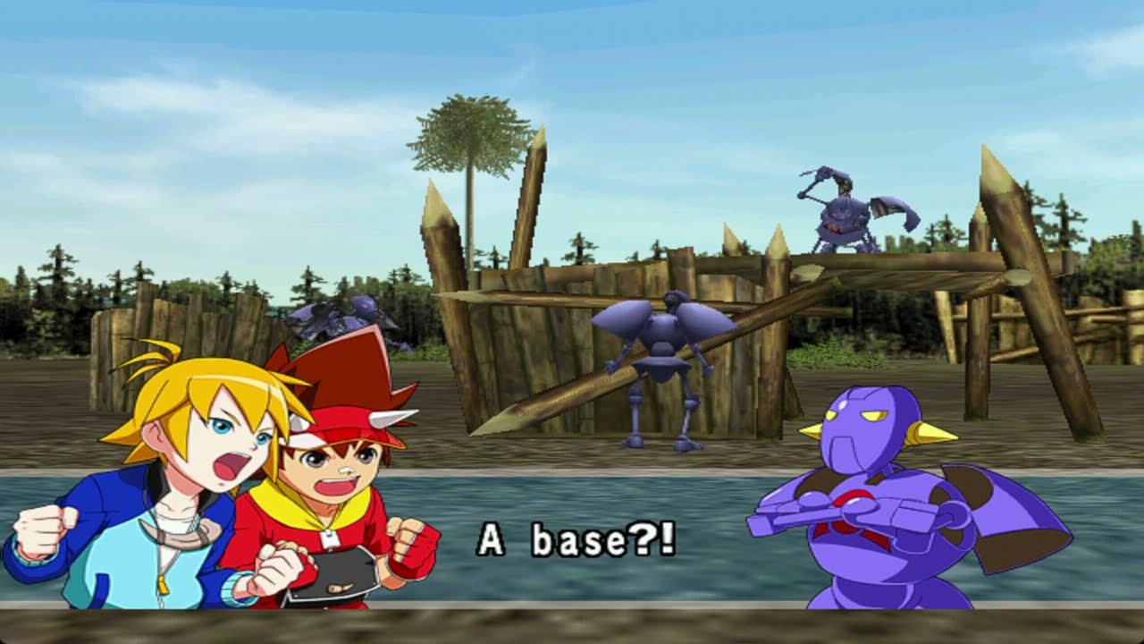 Dinosaur King 古代王者恐竜キング- D-Team VS Alpha Fortress - Amargasaurus - Easy Mode