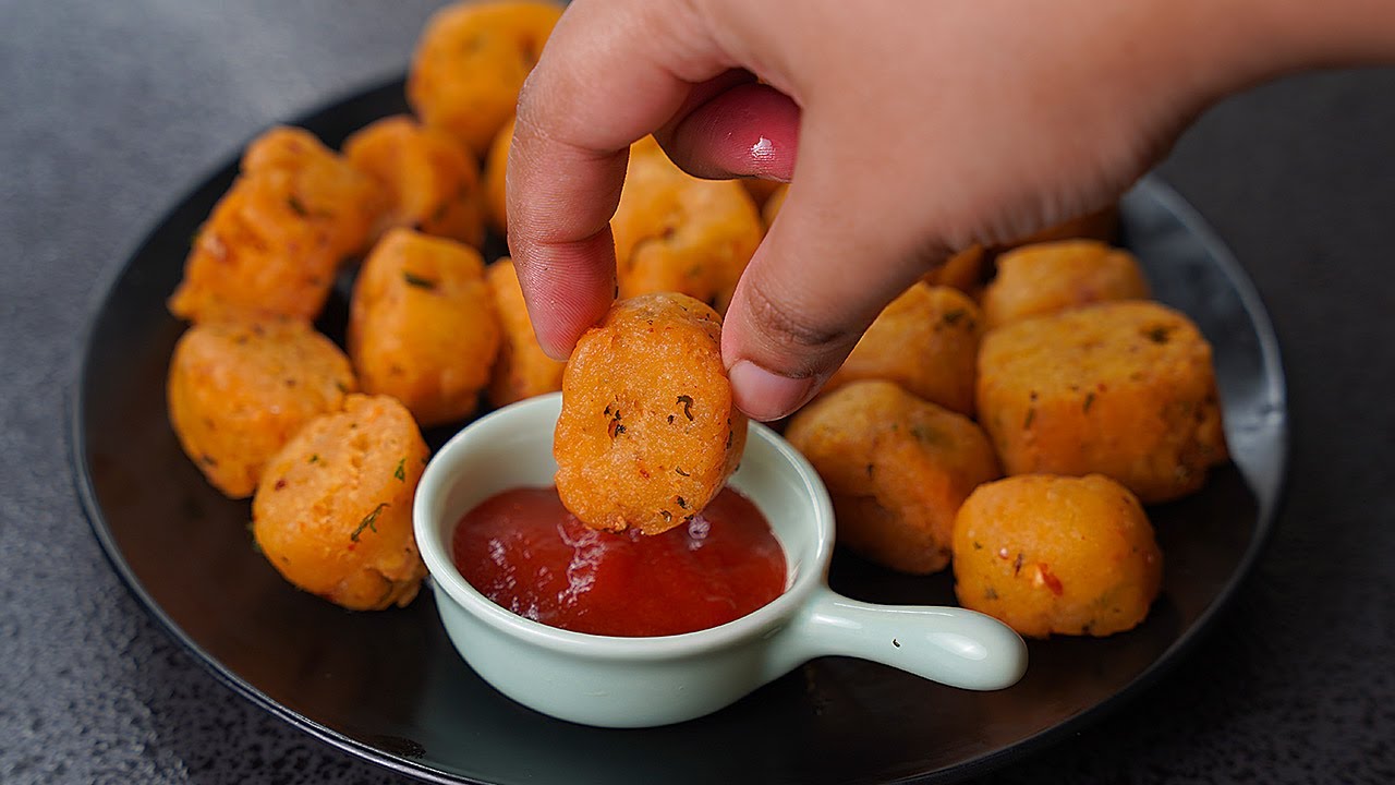 Potato Bites | Crispy Garlic Potato Bites | Potato Snacks Recipe | Toasted