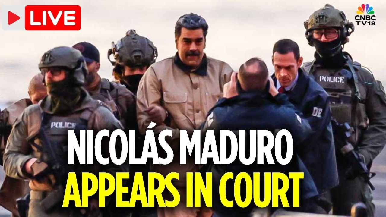 LIVE: Nicol&aacute;s Maduro Appears In US Court For Pre-trial Hearing In US Drug Case | Venezuela | N18G