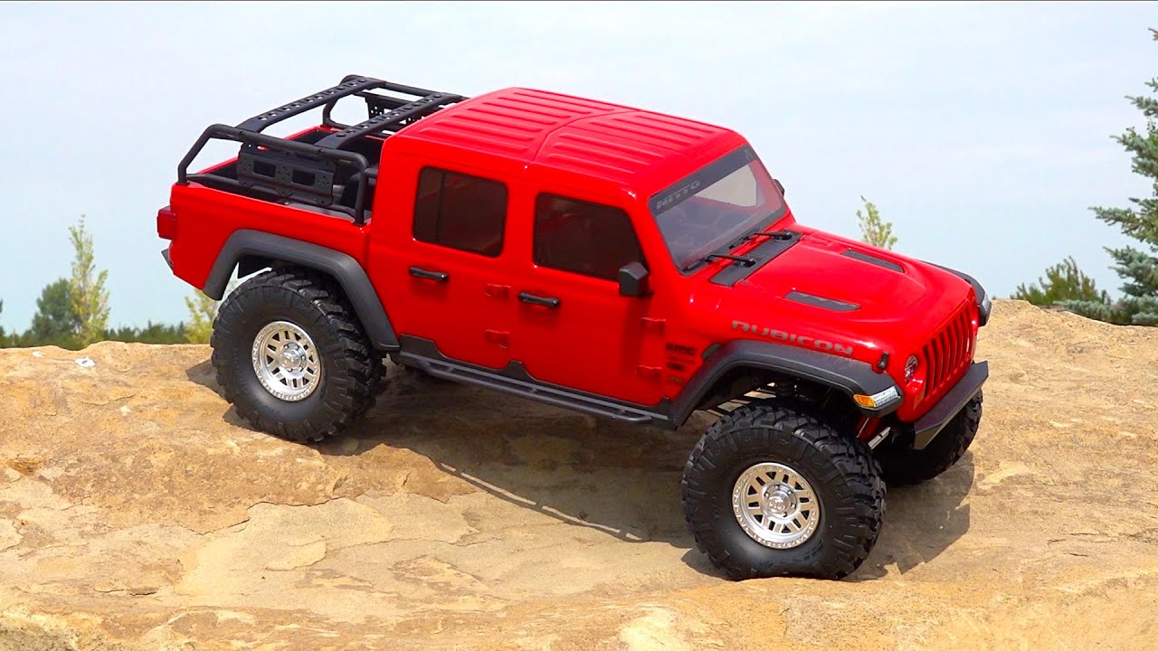 UNBOX & STOCK TEST! 1/10 SCX10 III Jeep JT Gladiator RTR | RC ADVENTURES
