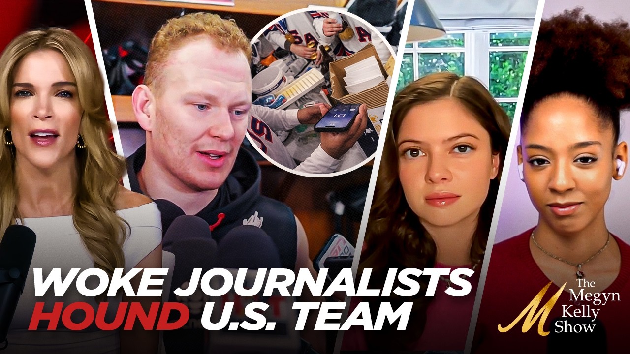 Woke Sports Journalists Keep Badgering Men's Hockey Team Over Mild Trump Joke, with Amala and Evita