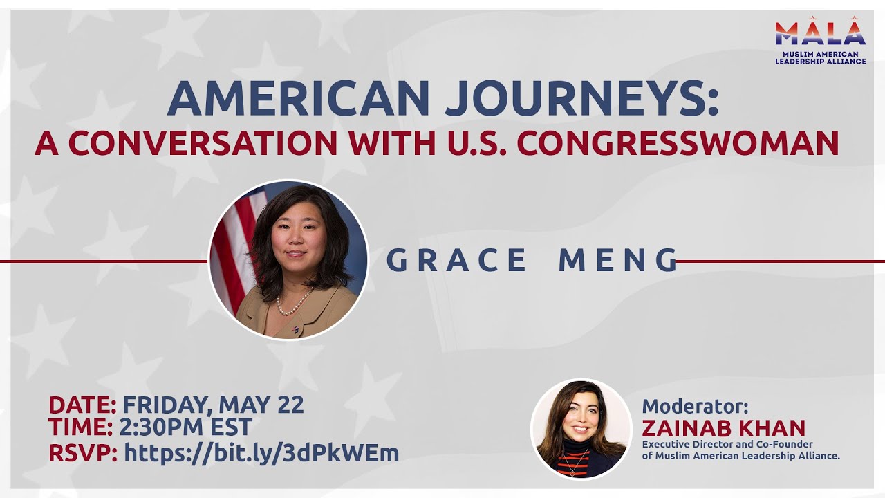 American Journeys: A Conversation with U.S. Congresswomen | Grace Meng