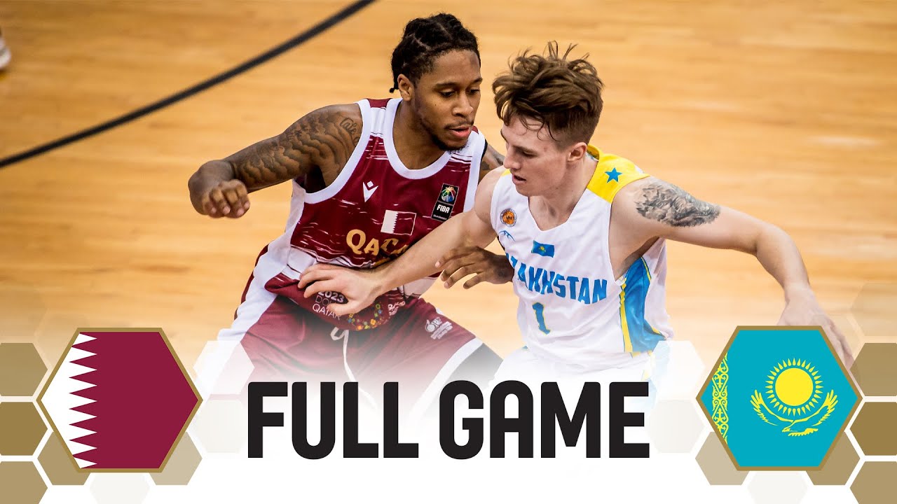 Qatar v Kazakhstan | Full Basketball Game | FIBA Asia Cup 2025 Qualifiers