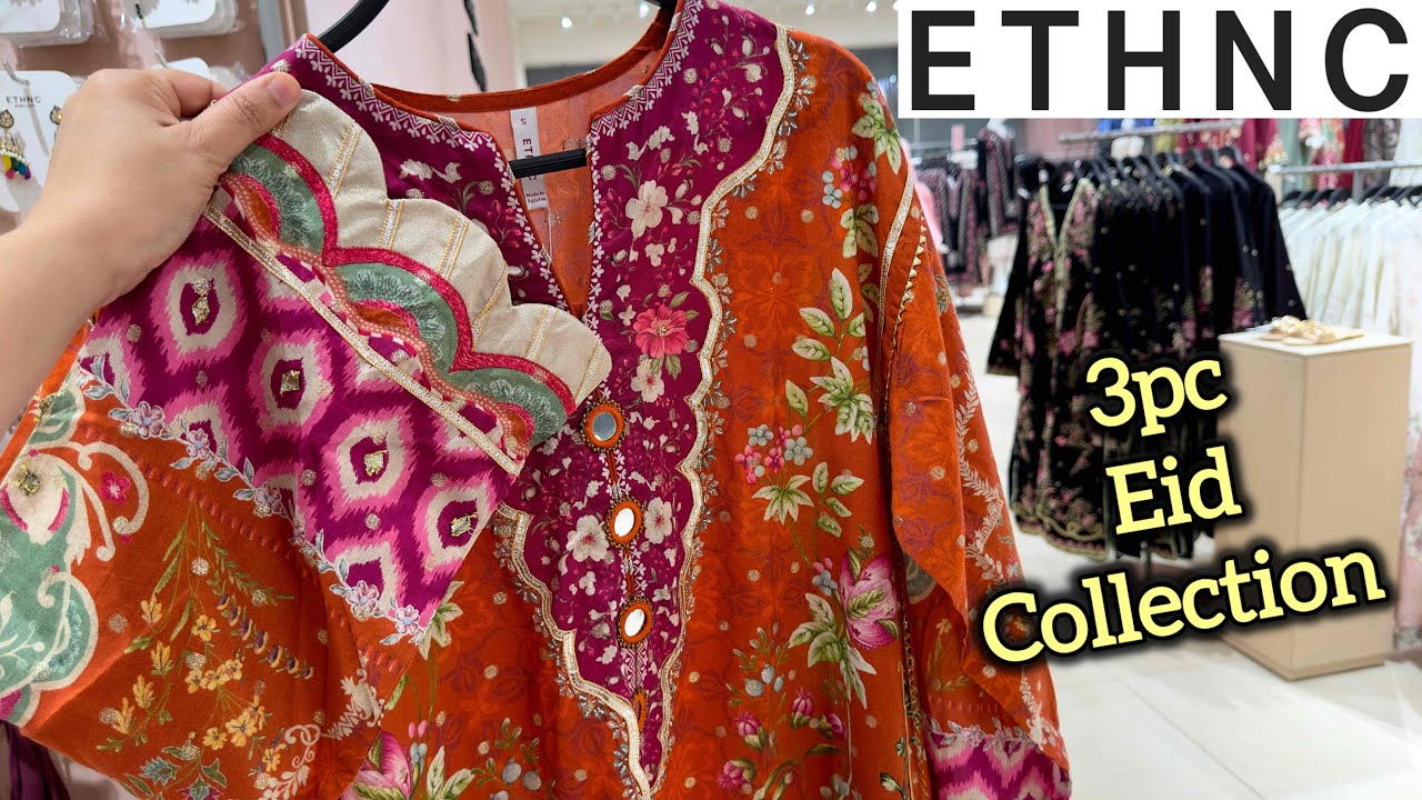 ETHNC ROZANA 3PC EID COLLECTION 2026🌸 Ethnc New Eid Collection 2026🌸